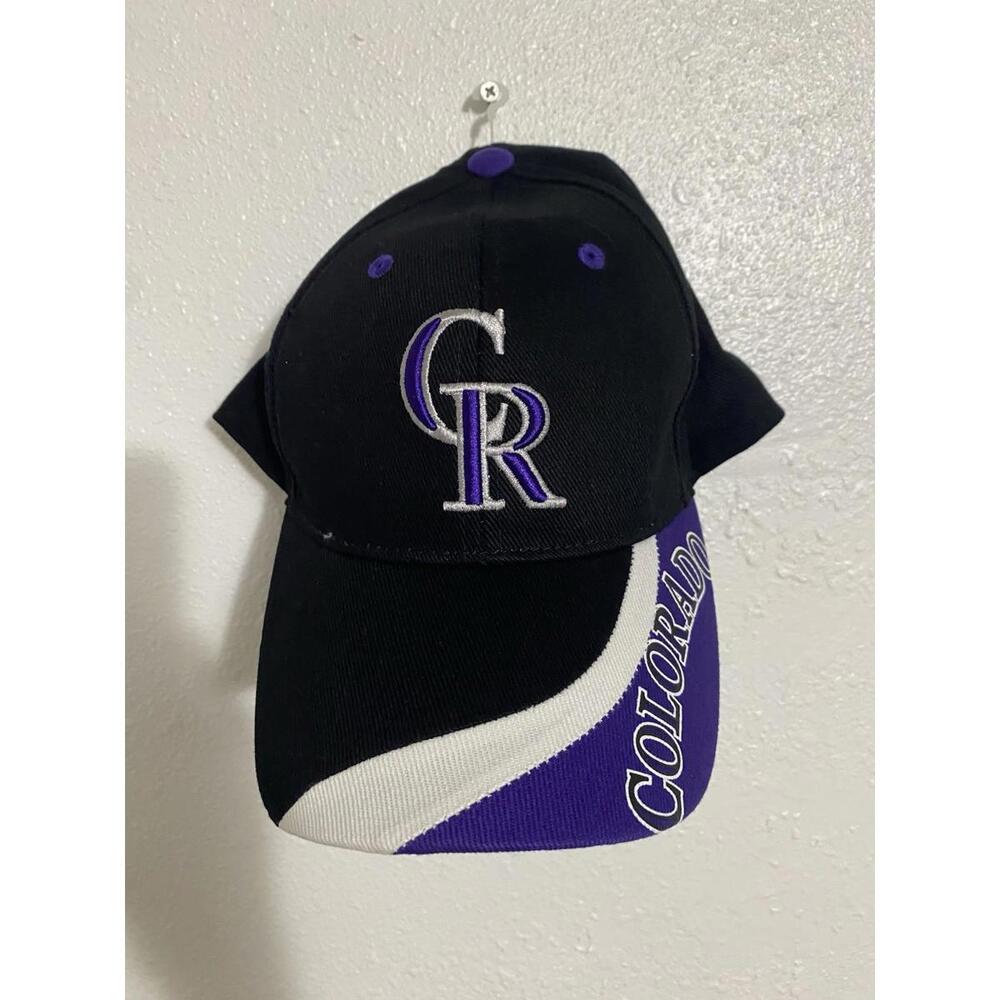 Colorado Rockies Baseball Cap MLB Team Strapback Hat One Size Fits All